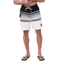Las Vegas Raiders G-III Sports by Carl Banks Black Jump Shot Volley Swim Trunks