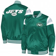 Куртка на кнопках New York Jets Starter Satin - Green