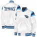 Куртка на кнопках Tennessee Titans Starter Satin - White