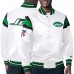 Куртка на кнопках New York Jets Starter Vintage Satin - White/Green