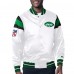 Куртка на кнопках New York Jets Starter Vintage Satin - White/Green