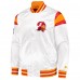Куртка на кнопках Tampa Bay Buccaneers Starter Vintage Satin Varsity - White/Red