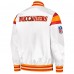 Куртка на кнопках Tampa Bay Buccaneers Starter Vintage Satin Varsity - White/Red