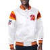 Куртка на кнопках Tampa Bay Buccaneers Starter Vintage Satin Varsity - White/Red