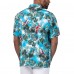 Рубашка с коротким рукавом Chicago Bears Margaritaville Jungle Parrot Party - Light Blue