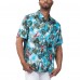Рубашка с коротким рукавом Las Vegas Raiders Margaritaville Jungle Parrot Party - Light Blue