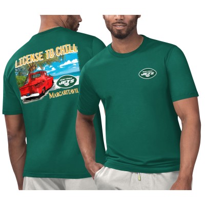 Футболка New York Jets Margaritaville Licensed to Chill - Green