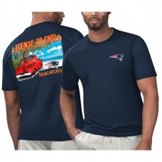 Футболка New England Patriots Margaritaville Licensed to Chill - Navy