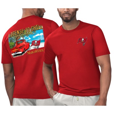 Футболка Tampa Bay Buccaneers Margaritaville Licensed to Chill - Red