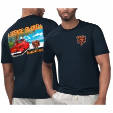 Футболка Chicago Bears Margaritaville Licensed to Chill - Navy
