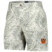 Шорты Cincinnati Bengals Margaritaville Sandwashed Monstera Print Amphib - Gray