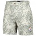 Шорты Pittsburgh Steelers Margaritaville Gray Sandwashed Monstera Print Amphib