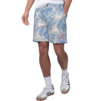 Шорты New York Giants Margaritaville Sandwashed Monstera Print Amphib - Royal