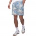 Шорты New York Giants Margaritaville Sandwashed Monstera Print Amphib - Royal