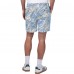 Шорты New York Giants Margaritaville Sandwashed Monstera Print Amphib - Royal