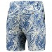 Шорты Chicago Bears Margaritaville Sandwashed Monstera Print Amphib - Navy