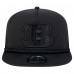 Cincinnati Bengals New Era Black Active Tone Golfer Snapback Hat