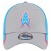 Бейсболка New Era Tennessee Titans Gray Throwback Active Visor Trim 39THIRTY