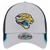 Бейсболка Jacksonville Jaguars New Era Gray Throwback Active Visor Trim 39THIRTY
