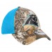 Бейсболка Carolina Panthers New Era Realtree Camo/Blue Active 39THIRTY