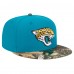 Бейсболка Jacksonville Jaguars New Era Teal Active Two-Tone Camo 59FIFTY