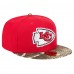 Бейсболка New Era Kansas City Chiefs Red Active Two-Tone Camo 59FIFTY