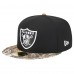 Бейсболка New Era Las Vegas Raiders Black Active Two-Tone Camo 59FIFTY Бейсболка New Era Las Vegas Raiders Black Active Two-Tone Camo 59FIFTY