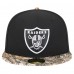 Бейсболка New Era Las Vegas Raiders Black Active Two-Tone Camo 59FIFTY
