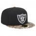 Бейсболка New Era Las Vegas Raiders Black Active Two-Tone Camo 59FIFTY