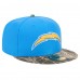 Бейсболка Los Angeles Chargers New Era Powder Blue Active Two-Tone Camo 59FIFTY