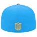 Бейсболка Los Angeles Chargers New Era Powder Blue Active Two-Tone Camo 59FIFTY