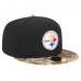 Бейсболка New Era Pittsburgh Steelers Black Active Two-Tone Camo 59FIFTY