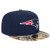 Бейсболка New England Patriots New Era Navy Active Two-Tone Camo 59FIFTY