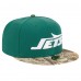 Бейсболка New York Jets New Era Green Active Two-Tone Camo 59FIFTY