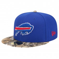 Бейсболка New Era Buffalo Bills Royal Active Two-Tone Camo 59FIFTY