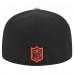 Бейсболка Cincinnati Bengals New Era Black Active Two-Tone Camo 59FIFTY