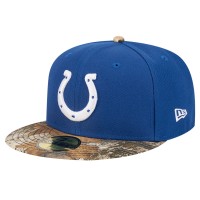 Бейсболка Indianapolis Colts New Era Royal Active Two-Tone Camo 59FIFTY