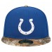 Бейсболка Indianapolis Colts New Era Royal Active Two-Tone Camo 59FIFTY