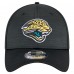 Бейсболка Jacksonville Jaguars New Era Black Throwback Active Tech 39THIRTY