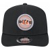Бейсболка Cincinnati Bengals New Era Black Adventure Patched 9SEVENTY Stretch-Snap
