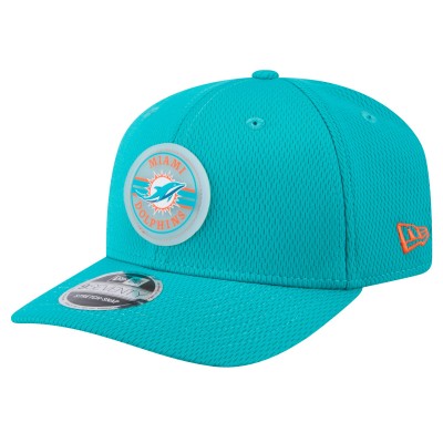 Бейсболка Miami Dolphins New Era Aqua Adventure Patched 9SEVENTY Stretch-Snap