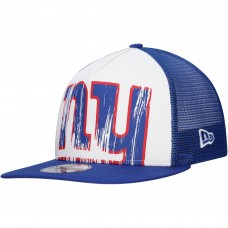Бейсболка New York Giants New Era White/Royal Distressed 9FIFTY A-Frame Snapback