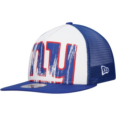 Бейсболка New York Giants New Era White/Royal Distressed 9FIFTY A-Frame Snapback