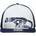 Бейсболка New Era Seattle Seahawks Distressed 9FIFTY A-Frame - White/College Navy