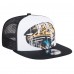 Бейсболка Jacksonville Jaguars New Era White/Black Distressed 9FIFTY A-Frame Snapback
