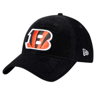 Бейсболка Cincinnati Bengals New Era Black Corded 9TWENTY