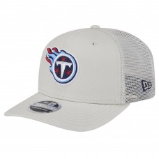Бейсболка Tennessee Titans New Era Canvas Trucker 9SEVENTY Stretch-Snap - Stone