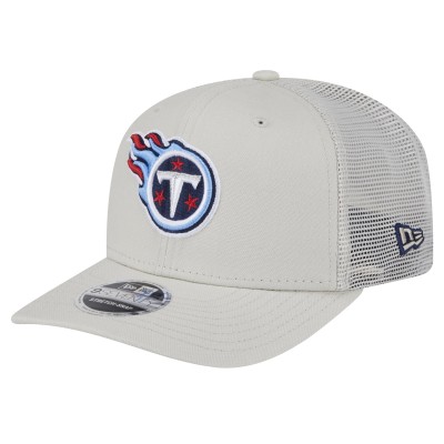Бейсболка Tennessee Titans New Era Canvas Trucker 9SEVENTY Stretch-Snap - Stone