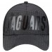 Бейсболка Jacksonville Jaguars New Era Black Midnight Ink Tonal Text A-Frame Trucker 9FORTY