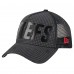 Kansas City Chiefs New Era  Midnight Ink Tonal Text A-Frame Trucker 9FORTY Adjustable Hat - Black